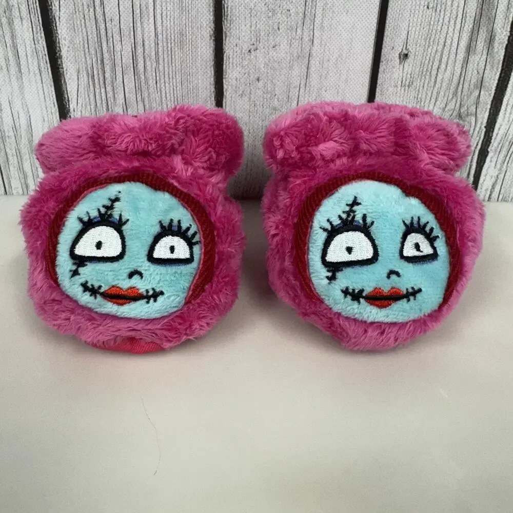 Disney's Nightmare Before Christmas Sally Baby Booties Slippers 0-6 Month Pink